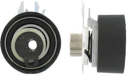 SKF Timing Belt Tensioner Pulley VKM 11114 Bottom Left Position Height 97 mm Length 95 mm Width 64 mm - OE Quality