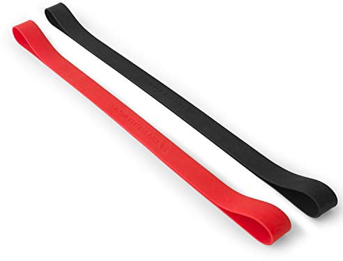 Grifiti Big-Ass Elastik-Bänder, 45 cm x 2,5 cm, 2 Stück, Jumbo-Größe für Kunst, Kochen, zum Verpacken, Training, aus Silikon anstatt Gummi oder Elastik