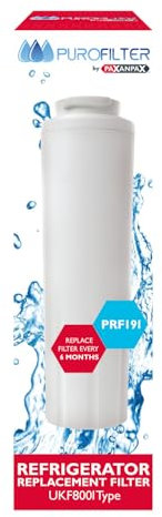 Purofilter UKF8001 Refrigerator Replacement Filter for Amana/Maytag/Kitchenaid/Kenmore