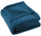 CelinaTex Flauschige Kuscheldecke 150 x 200 cm blau Decke Sofa warm Wohndecke weich Mikrofaser Fleece Oeko-TEX Montreal