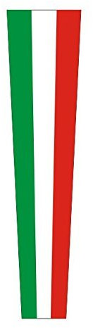 GRAFIC Seitenaufkleber für Tank- und Motorradverkleidung Motorrad Farben der italienischen Flagge (DREI Farben (WIE IN DEM Foto))