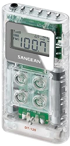 Sangean DT-120 CLEAR - Radio Portátil