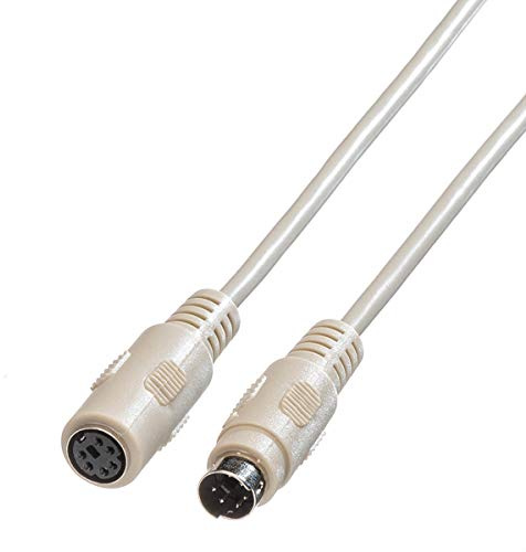 ROLINE Tastatur-Kabel-PS/2 ST/BU, 6 m