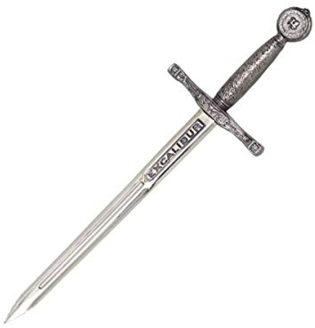 Gladius Brieföffner Schwert Excalibur Silber