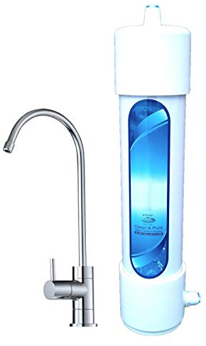 WFM AWFM3YRCS Système de filtration d'eau potable par le bas, durée de vie du filtre de 3 ans, haute capacité