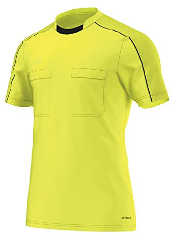 adidas Erwachsene Trikot Referee 16 Jersey Schiedsrichtertrikot, Shock Yellow/Black, XL