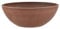 PSW Pot Collection M20TC 8-inch Plastic/Stone/Wood Composite Low Bowl Planter – No Drainage Hole (Drillable), Shallow Indoor/Outer Pot for Succulents, Bonsai, Fairy Gardens, Herbs, Terra Cotta Color
