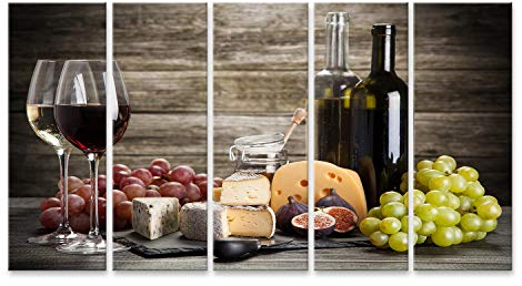 islandburner Bild auf Leinwand Wein Und Käse Stillleben Bilder Wandbilder Poster