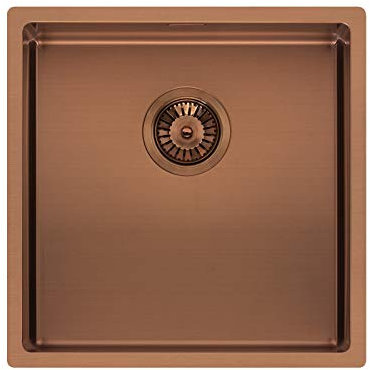 Reginox fregadero Miami 40 x 40 en color Copper/revestimiento de PVD/fregadero