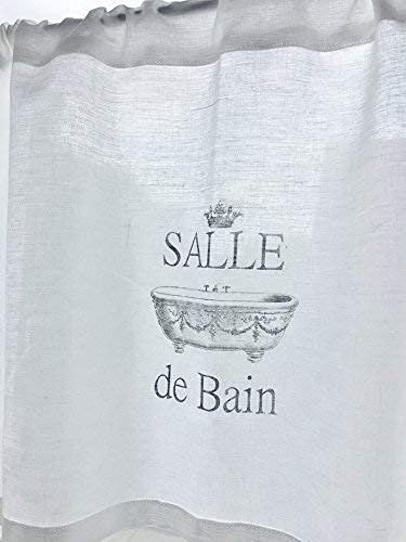 Scheibengardine Salle de Bain