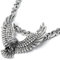 Schmuck-Checker Edelstahl Anhänger Adler massiv silber Eagle Halskette Königskette Bikerschmuck Vogel mit gespreizten Schwingen Männer Geschenk Hochwertig