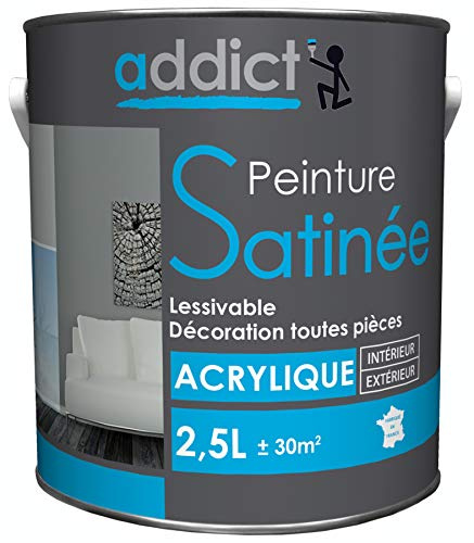 ADDICT PEINTURE ACRYL 2.5 L coton