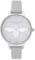 Olivia Burton Analog Quarzuhr für Damen mit Graues Nylonband - OB16GD52