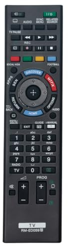 RM-ED059 RMED059 Remote Control Fit for Sony Bravia TV KDL-32W706B | KDL-50W829B KDL-42W706B KDL-42W828B KDL-42W805B KDL-42W829B KDL-50W805B KDL-50W815B KDL-50W829B KDL-50W817B