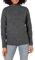 Amazon Essentials Maglione Invernale a Maniche Lunghe, Morbido al Tatto con Collo a Imbuto, Lavorato A Trecce Donna, Carbone Puntinato, S