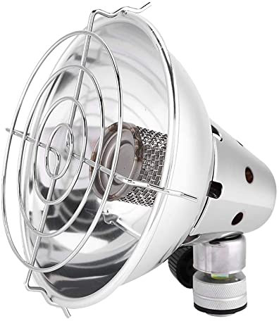 FAMYNGL Chauffage Au Gaz Naturel Radiateur Soufflant Petit Chauffage Electrique Chauffage Rapide Mini Radiateur À Gaz Portable Randonnée Sac À Dos en Plein Air,Blanc