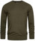 Indicode Herren Gamal Strickpullover aus 80% Baumwolle | Pullover O-Neck Pulli Männer Army, XL