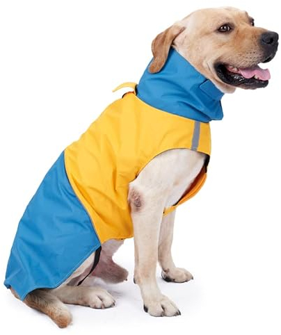 Warme Hundemäntel – winddichte Hunde-Winter-Outdoor-Jacken, kaltes Wetter, Mäntel für Hunde, wasserdichter Hunde-Regenmantel mit Loch für Hundeleine, von XXS