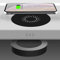 Invisible Wireless Charger, 22-32mm Under Table QI Charger 10W Wireless Charging for All Qi Standard Devices for Thickness Bar/Coffee Table/Desk Wait(Color:Black)