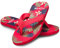 Ultrapower Flip-On Zehentrenner | Flip Flops | Badelatschen | Strandschuhe | Duschlatschen | Zehenstegpantolette | Freizeit | Bad | Sauna Schuhe | Sandalen (Tropicana Rot, Numeric_40)