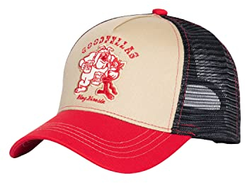 King Kerosin Herren Trucker Cap Baseballcap Aus Baumwolle Meshcap Snapback Mit Netz Kappe Curved Brim Winter/Sommer Goodfellas