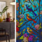Película de privacidad para Ventana, calcomanías de Vidrio Esmerilado, no Adhesivas a Prueba de Rayos UV para decoración de Ventanas de baño, Dormitorio