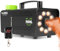 Fuzzix F509L Máquina de Humo con 9 LED RGB (rojo, verde y azul). Maquina de humo con Control Remoto inalámbrico. Maquina humo efectos RGB para Fiestas Halloween, Bodas, Escenarios, Discoteca, DJ
