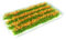 LEEQ Modellbau Blumen Grasbüschel Grasmatte - Modellbau ZubehöR Gras Miniatur Deko Architektur ZubehöR Noch Modellbau Landschaft für DIY Eisenbahnmodellierung Diorama Miniatur Hobby Desktop