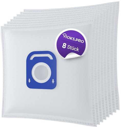 Viоks.pro SET 8x Staubsaugerbeutel Ersatz für Swirl Staubsaugerbeutel R39 Rowenta ZR200520 ZR200720 - Staubsaugerbeutel Rowenta Silence Force & Rowenta Compact Power Beutel für Rowenta Staubsauger