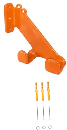 Gralara Heavy Duty Chainsaw Holder Chainsaw Wall Mount, Carbon Steel Chainsaw Storage Rack