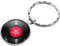 WRITWAA Vinyl Record Schlüsselanhänger -Design Musik-Accessoire Für Schlüssel Und Rucksäcke Perfektes Für Musikliebhaber