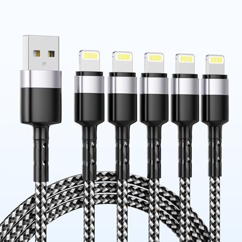 Quanlex Cable Lightning paquete de 5