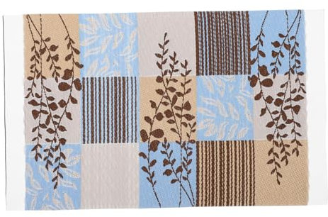 TOYANDONA Mini-Teppich Mini- - Kindergeschenk Miniaturteppich Mini -hausteppich Simuliertes Teppichdekor Mini -hausdekoration Teppichdekoration Mini-bodendekor Stoff