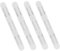 VALICLUD 4pcs Sturdy Drawer Slides Multifunctional Storage Bin Organizers for Kitchen Bedroom Dormitory Smooth Quiet Performance Easy Operation Adhesive Cabinet Drawer Sliders