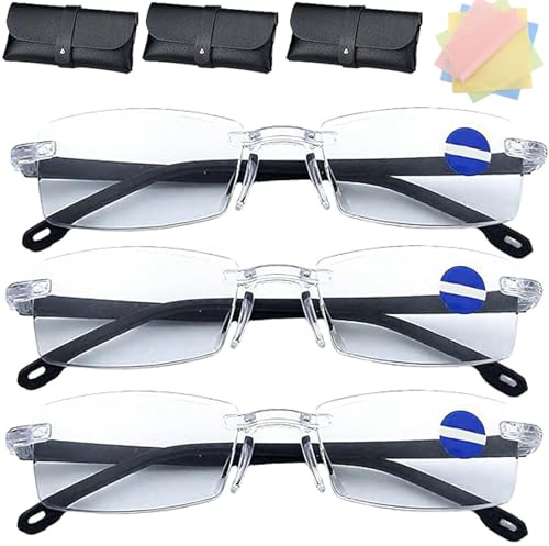 DPKSML Intelligente Zoom Brille Mit Automatischer Fokuseinstellung, Die Sich Selbst Der Sehstärke Anpasst, Für Nah Und Fern, Blaulichtschutz, Leichtes Design, Unisex