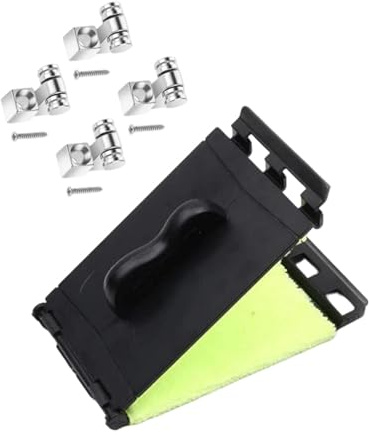 Amagogo Pulizia delle corde della chitarra, manutenzione della tastiera, panno per la pulizia tastiera chitarra elettrica per mandolino