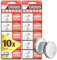 5Plus 10 Pcs CR2025 3V Lithium Coin Cell Batteries – DL2025, CR2025, Button Cell – Ideal for Keyfobs, Scales, Toys, LED Lights, Car Keys, Wearables, and Medical Devices