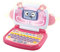 Leapfrog Clic the ABC 123 Laptop | Interactive Learning Laptop for Kids with Letters & Numbers | Suitable for Boys & Girls 3, 4, 5, 6+ Years | Pink