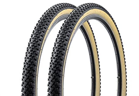 2 Stück 29 Zoll Fahrrad Reifen 54-622 MTB Classic 29x2.10 Set schwarz braun tire SRI-94