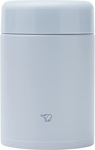 Zojirushi SW-KA52H Tarro de almuerzo de acero inoxidable 18 oz gris hielo