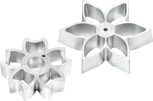 Plate-it Bunuelos-Rosetten, Flower Power, 2-teiliges Set