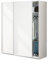 duehome | Armario de 2 Puertas Correderas, Barra de Colgar y Estantes, Armario para Dormitorio, Modelo Unix, Acabado en Blanco Artik, Medidas: 150 cm (Largo) x 200 cm (Alto) x 60 cm (Fondo)