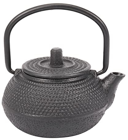 SRMAN 50ML Estilo Japones Emitir Tetera de Hervidor de Hierro Viene + Colador Tetera