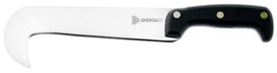 SinergiaFD Coltello per Pescheria Professionale - Lama da 20 cm in Acciaio Inossidabile, Manico Ergonomico