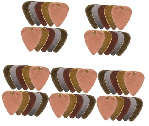 VALICLUD 20pezzi Plettri Per Chitarra Plettri Decorativi Per Chitarra Elettrica e Colori e Comfort Musicisti