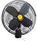 Uitndvyte Heavy Duty Vehicle Cooling Fan with 2 Speed Setting Metal Construction Noise Reduction Technology Fan for Car Boats Use