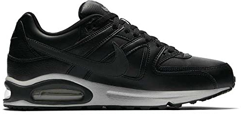 Nike NIKE AIR MAX COMMAND LEATHER, Men's Running Shoes, Black (Black/Anthracite-Neutral Grey 001), 12 UK (47.5 EU)