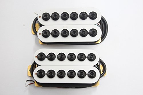 Northwest Guitars Humbucker-Tonabnehmer im Invader-Stil, Weiß