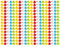 300 WELLGRO Badeenten - bunt (gelb, rot, weiß, blau, grün), je Ente ca. 3,5 x 3 cm (ØxH), Gummiente, im Netz