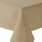Tischdecke Gastro einfarbig Eckig 130x220 cm Beige Sand Natur- Farbe, Form & Größe wählbar mit Fleckschutz - (Br_E130x220Beige)